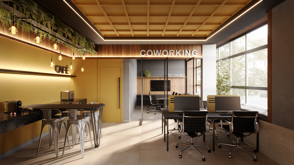 Coworking do Entre Rios, localizado no Renascença, em São Luís.