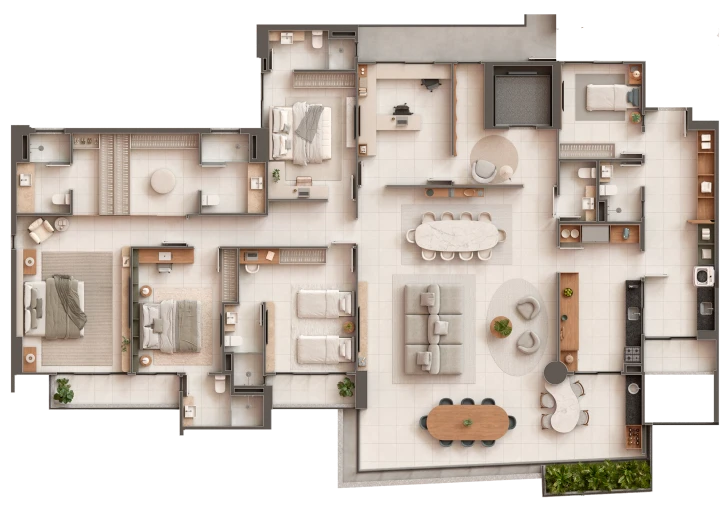 Planta Coluna 1