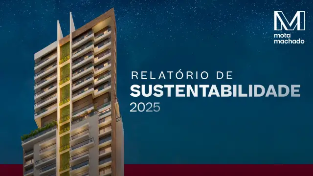 Capa do relatório de sustentabilidade 2025 